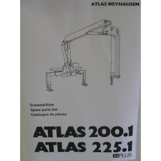 Atlas 200.1/225.1 Parts Manual