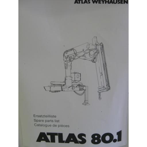 Atlas 80.1 Parts Manual